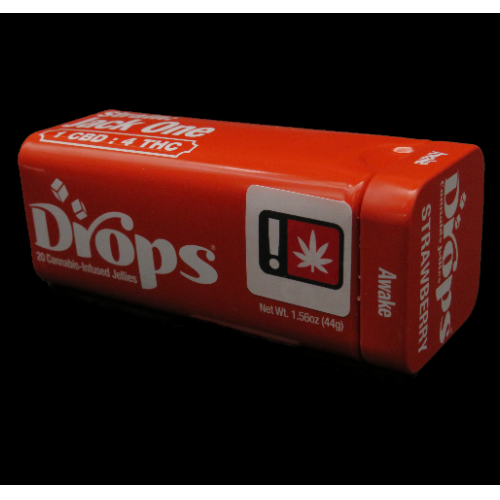 Drops - 20 pack - Strawberry THC/CBD